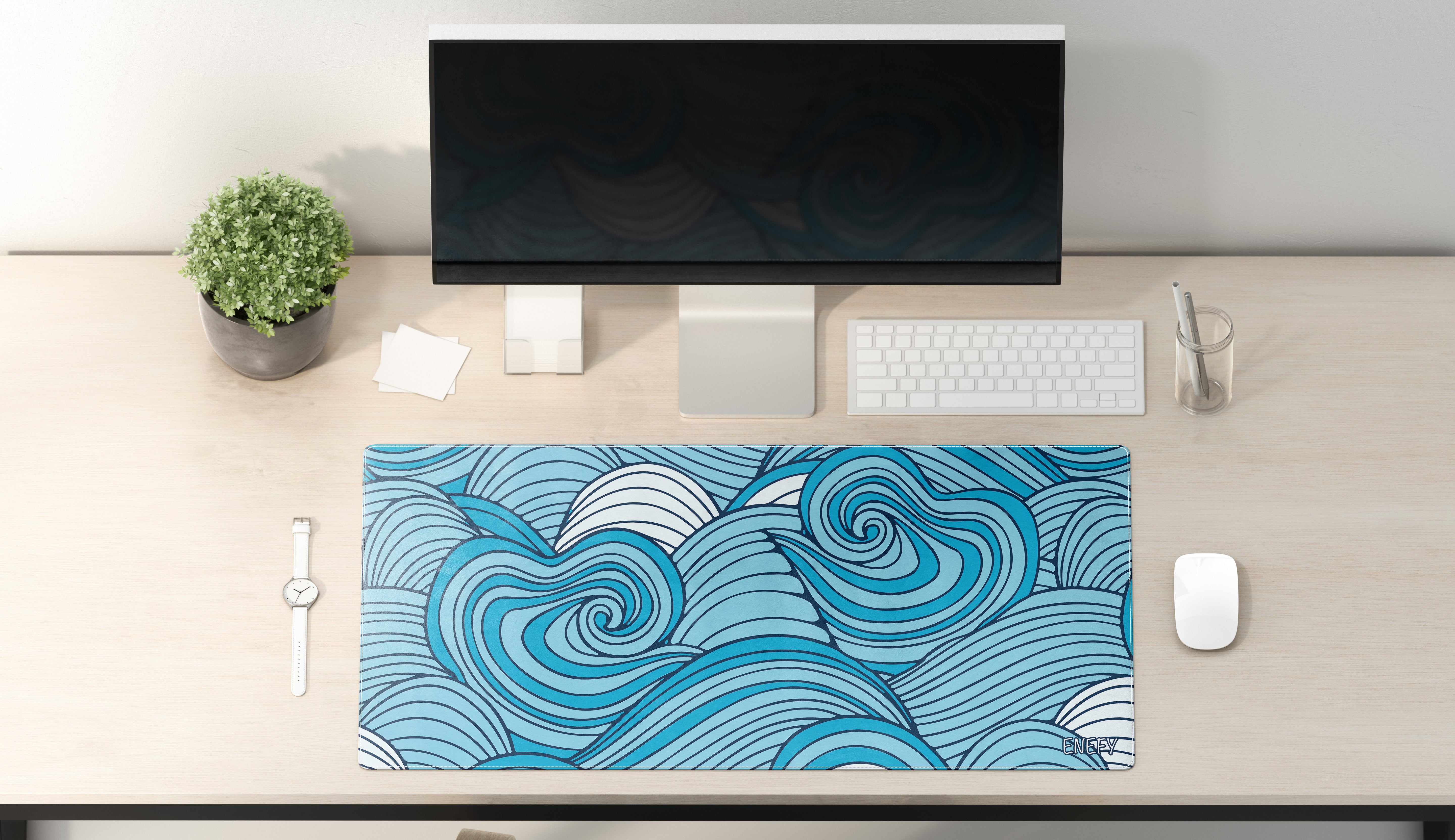 Mousepad Waves